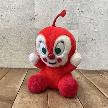호빵맨 짤랑이 봉제 인형 앉은 자세 야나세 타카시 캐릭터