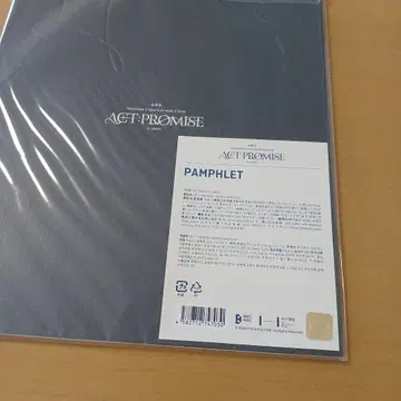 TXT ACT:PROMISE IN JAPAN 팜플렛