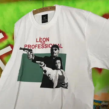 XL 새상품 LEON 레온 영화 화이트 무비 티셔츠 구제 의류 티셔츠