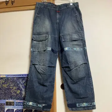 마리떼 프랑소와 저버, 데님 카고 팬츠 (40) 멀티 포켓