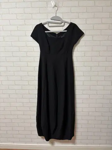 Shilla 블랙 롱 원피스
