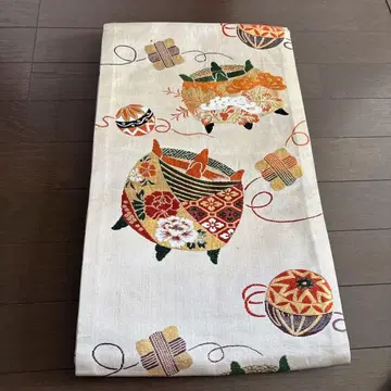 순수 실크 오비