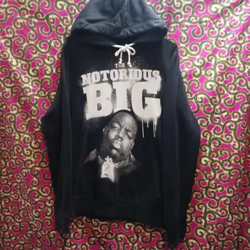 The Notorious B.I.G. 블랙 후드티