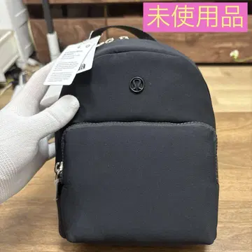미사용품 Lululemon 니트 나일론 마이크로 백팩 4L