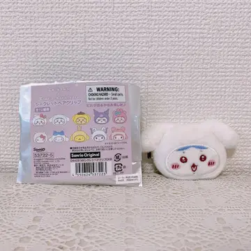 산리오 치이카와 (먼작귀) 시크릿 헤어 클립 시나모롤 하치와레