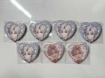 니지산지 Prism Heart June Bride 하트 캔뱃지 쿠츠하