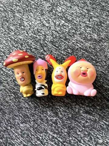 코비토즈칸 소프트 비닐 피규어 4개 세트