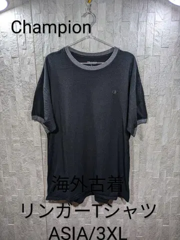 챔피온 링거 티셔츠 3XL 블랙