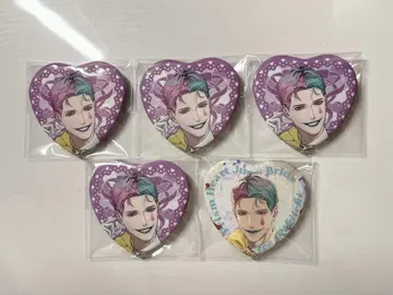 Prism Heart June Bride 하트 캔뱃지 조 리키치