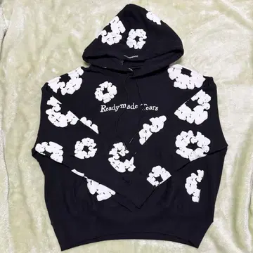 READY MADE Denim Tears 레디메이드 후드티 블랙