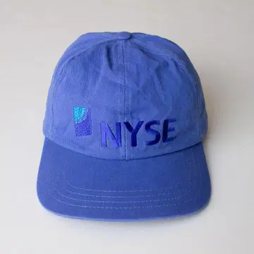 NYSE 로고 야구 모자 파랑