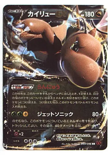포켓몬 XY3 069/096 카이류 EX(1stEDITION) RR