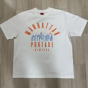미사용 새상품 SPALDING MANHATTAN PORTAGE 티셔츠 L