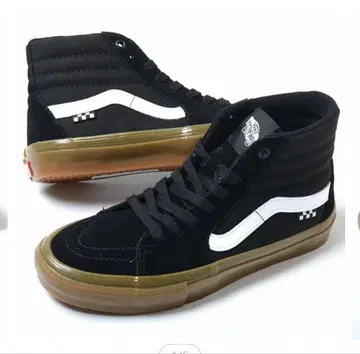 Vans 하이컷 스니커즈 블랙/화이트