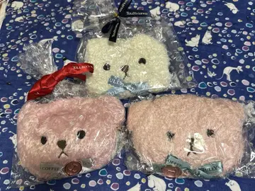 타리즈 커피 베어풀 에코백 2종 티슈 파우치