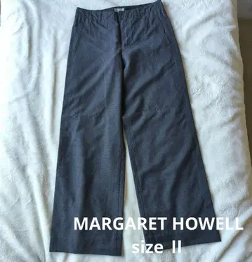 MARGARET HOWELL 글렌체크 팬츠 sizeII 새상품급