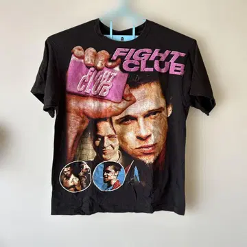 영화 Fight Club 티셔츠 X-LARGE 블랙 브래드 피트