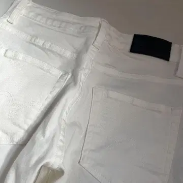 EDWIN 스키니 데님 화이트
