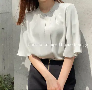 Natural Beauty Basic 드레이프감 블라우스