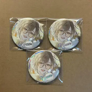 굿즈 니지산지 ChroNoiR Blue Memories 캔뱃지