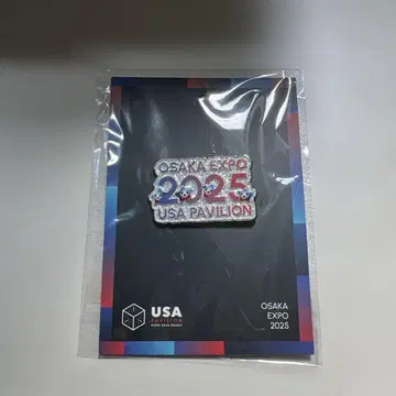 오사카 간사이 엑스포 미국관 핀 배지