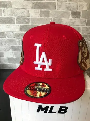 레어 MLB LA 다저스 NEWERA 아티스트 콜라보 캡 5/8RD