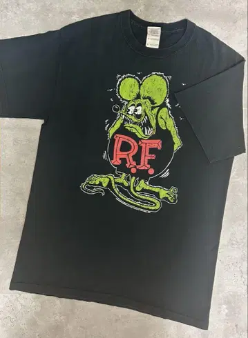 GILDAN 길단 티셔츠 RAT FINK 랫 핀크 00s