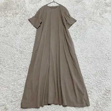 띠어리 럭스 린넨 원피스 38 베이지