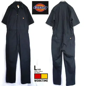 DICKIES 반팔 츠나기 멕시코제 구제 의류 작업옷 네이비