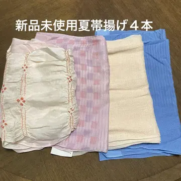 오비 장식 천 4종 세트 미사용 새상품 택 포함