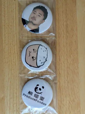 ProducePandas Otter 군 캔뱃지 3개 세트