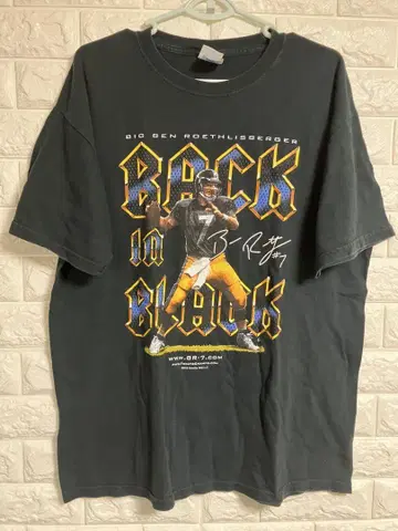 Ben Roethlisberger 2005 스틸러스 티셔츠 L