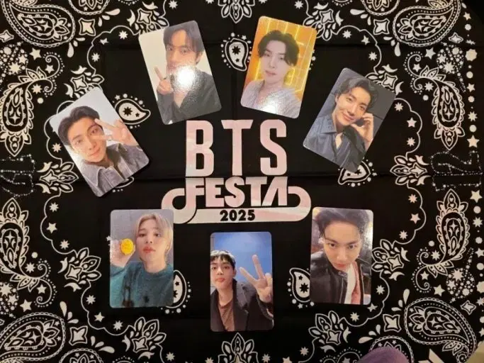 (Sealed) Bangtan 2025 Festa FESTA Ami Zone pre-order benefit