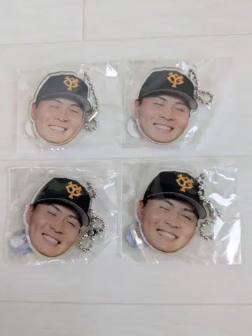 자이언츠 G 구장 한정판 오카다 유키의 희로애락 아크릴 키링