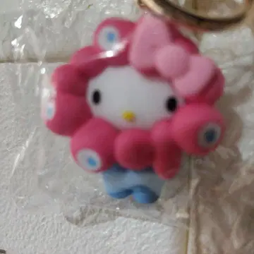 하자품 키티 밋밋한 키링