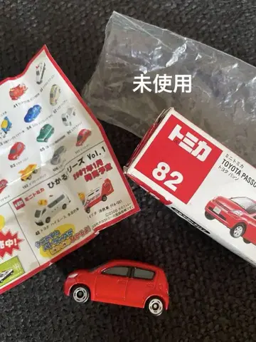 토미카 82 TOYOTA PASSO 빨간색