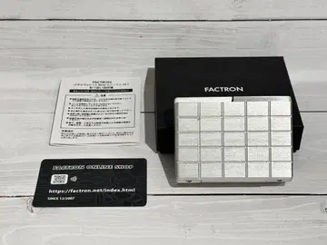 FACTRON 팩트론 BOXY 미니 두랄루민 모델 코인 홀더