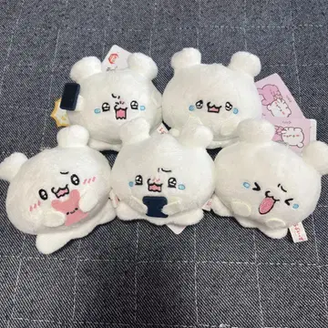 라부이즈 대사 포함 마스코트 5종 컴플리트