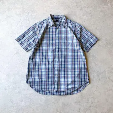 00s GAP 반팔 체크 셔츠 갭 y2k