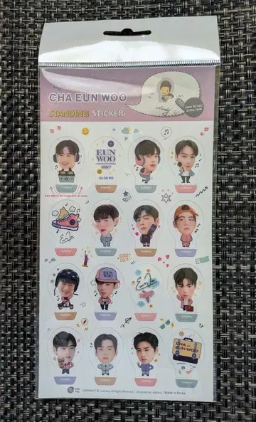ASTRO 차우누 스탠딩 스티커