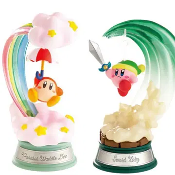 커비 리멘트 세트 Swing Kirby 소드 파라솔 와돌디