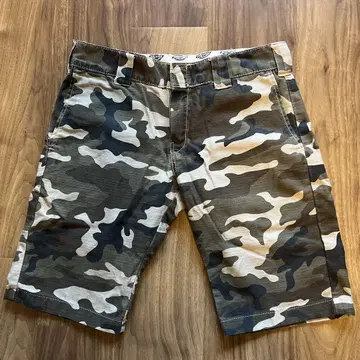 디키즈 카모플라쥬 카모플라주 숏 팬츠