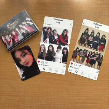 TWICE 인스타그램풍 사진 카드 세트