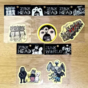 JUNK HEAD JUNK WORLD 스티커 5장 세트 히구치 유코