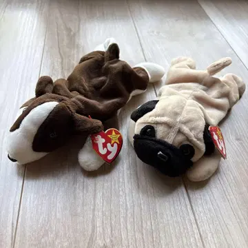 Ty 봉제 인형 퍼그 개