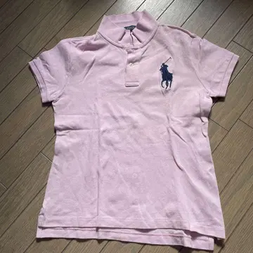폴로 랄프 로렌 핑크 피케 셔츠 M 스키니 핏