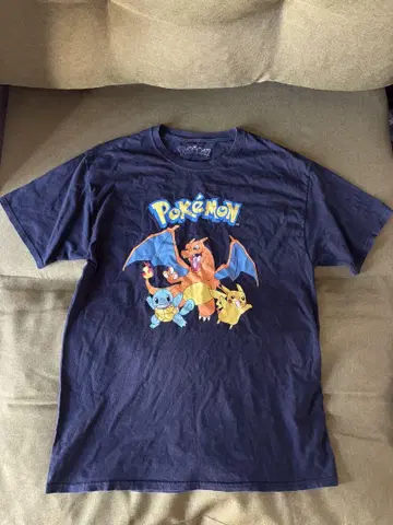 POKEMON 포켓몬 빈티지 티셔츠 리자몽