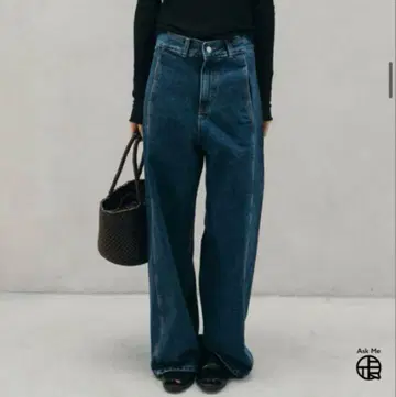 완판템 Ohotoro 데님 Curve Tucked Jeans M long