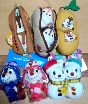 디즈니 칩과 데일 굿즈 세트