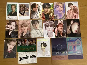 SEVENTEEN 사진 카드 [낱개 판매 가능]